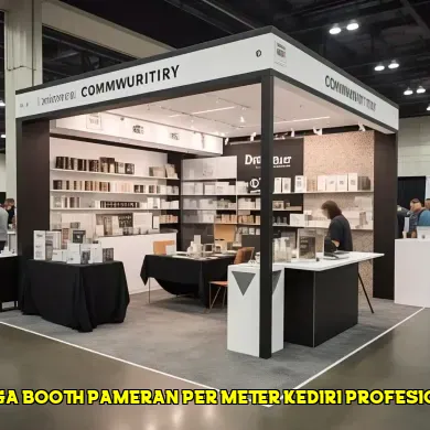 harga booth pameran per meter kediri profesional